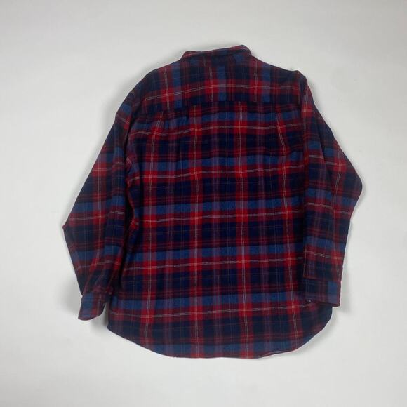 Pendleton Blue & Red Button Up - Picture 3 of 3